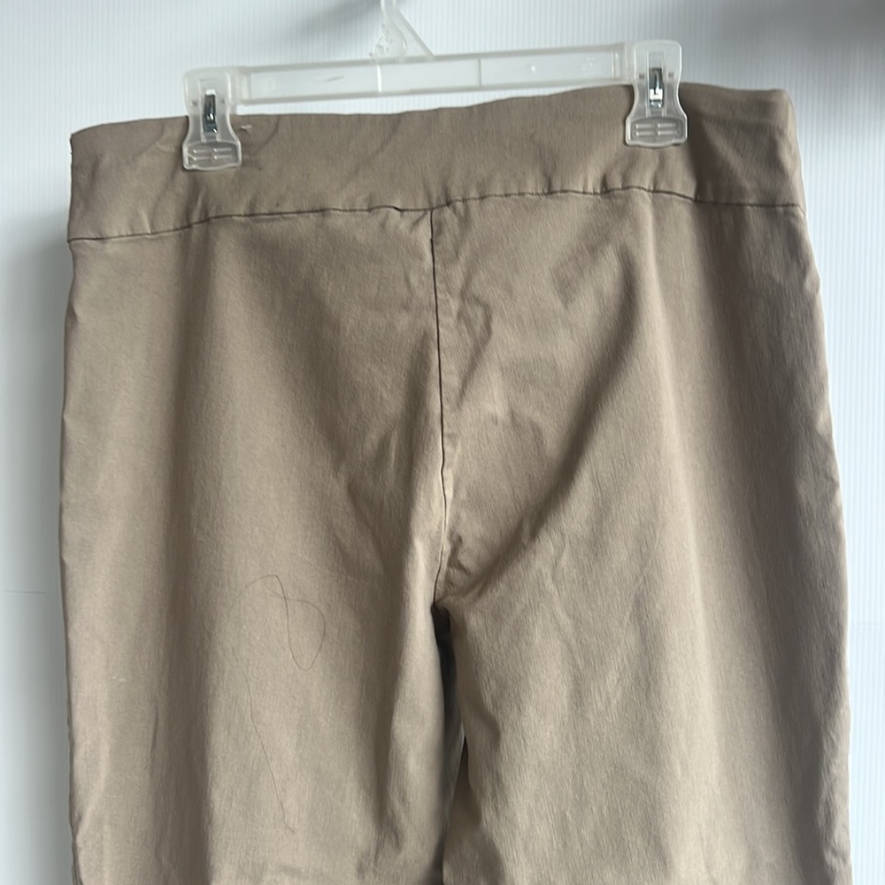 Van Heusen Stretch Tapered Pants Plus Size 16 Tan - Picture 6 of 6